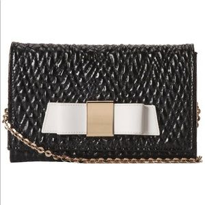 Ivanka Trump Blair Chain Shoulder Bow Clutch